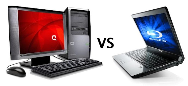 desktop - laptop comparison